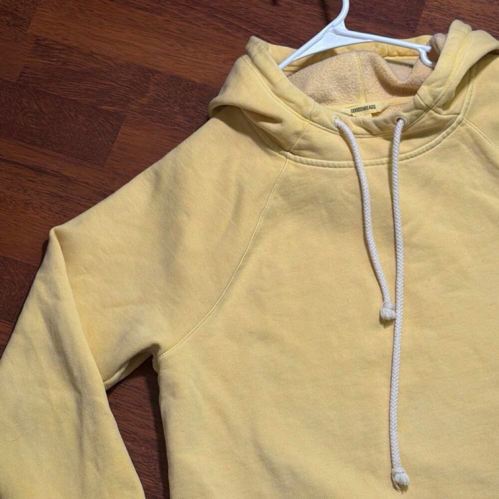 Sunny yellow goodthreads hoodie
